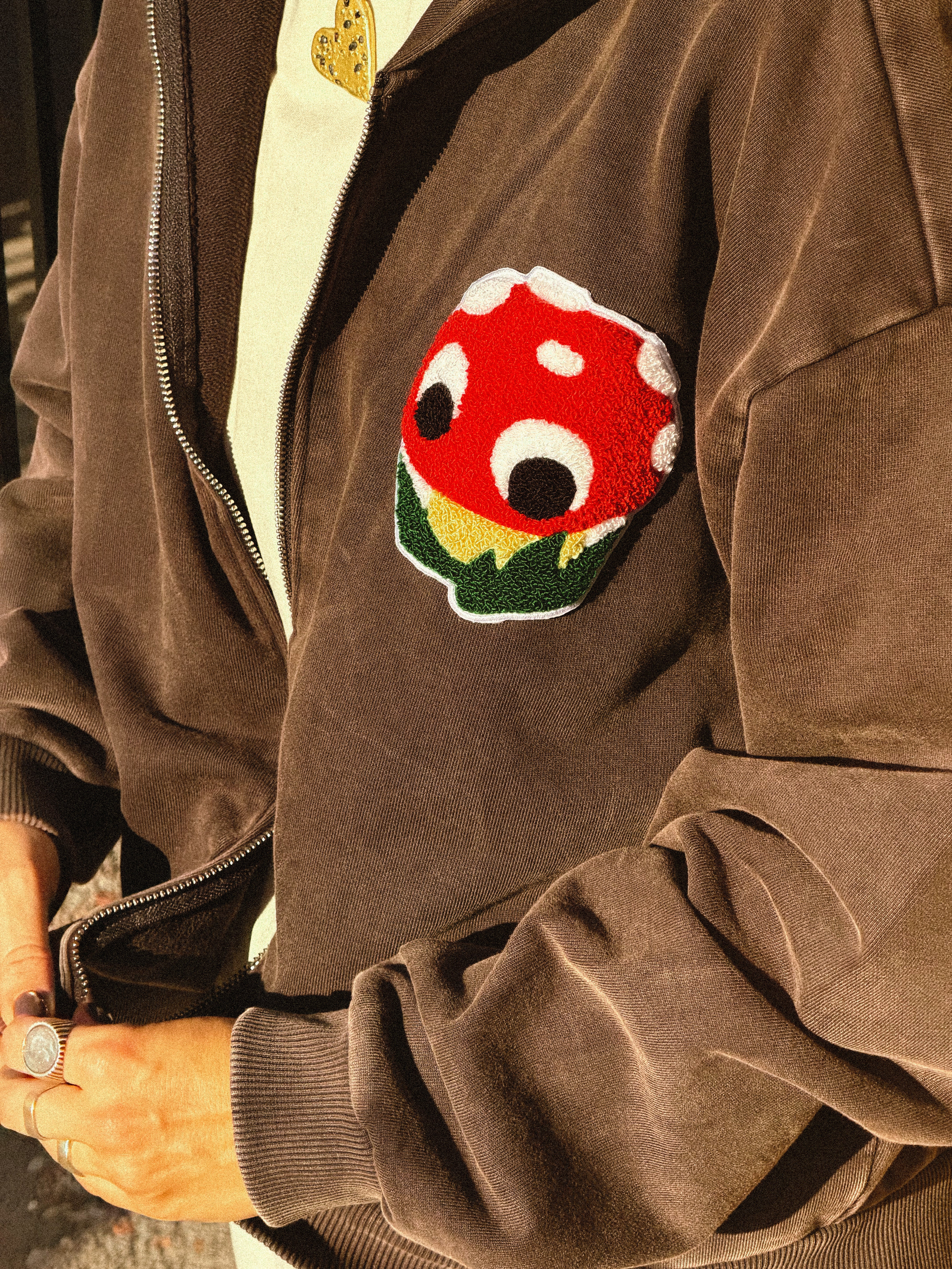 Eye-Scream Black Zip Jacket - Image 5