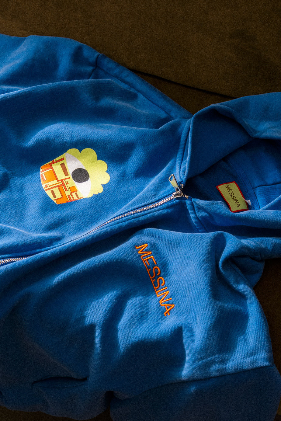 Eye-Scream Blue Zip Jacket - Image 4