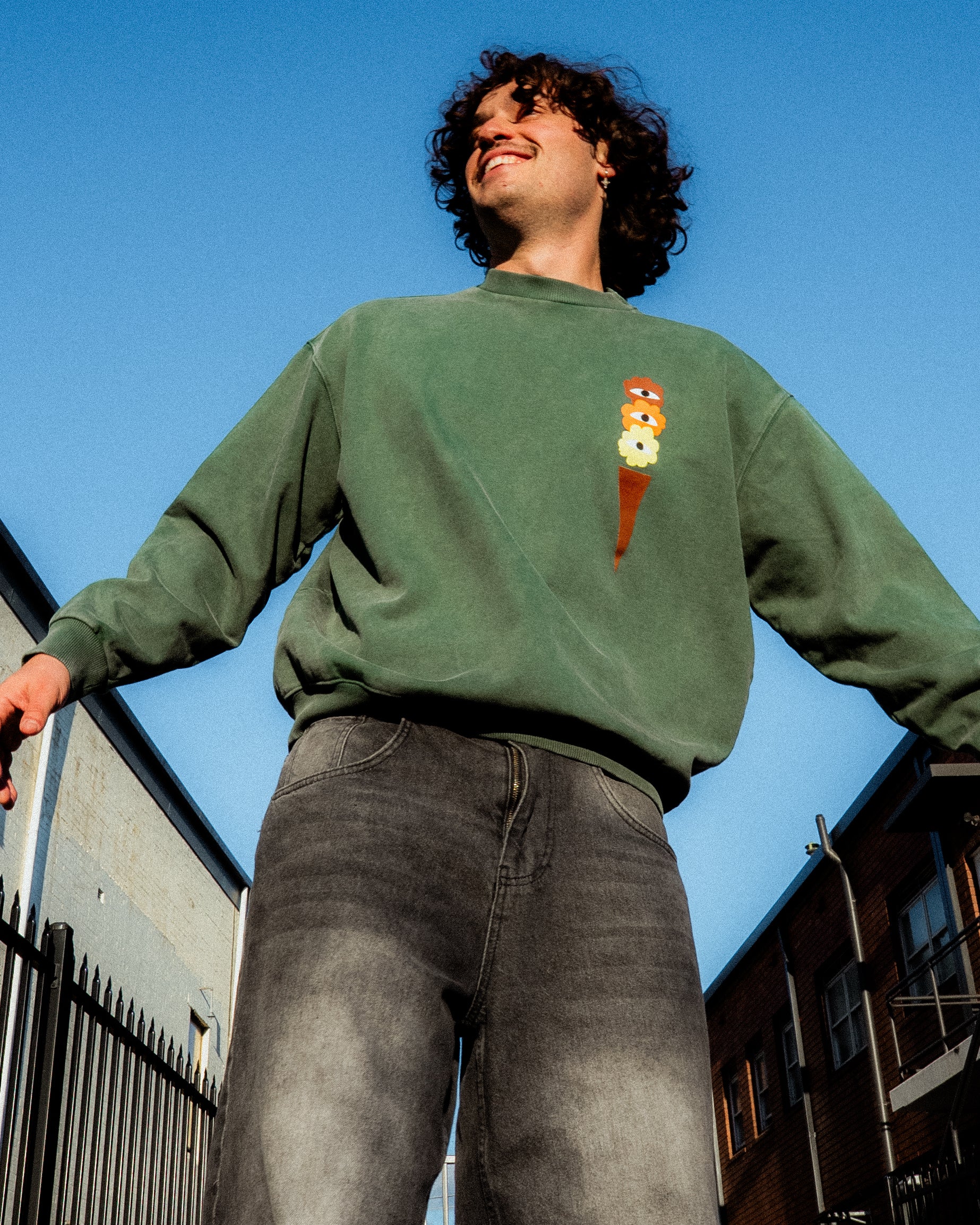 Eye-Scream Green Crew - Image 3