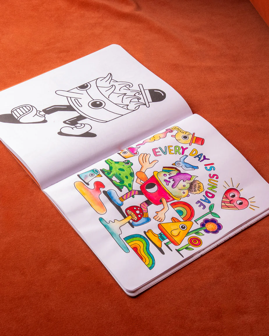 Jeremyville x Messina Colouring Book - Image 2