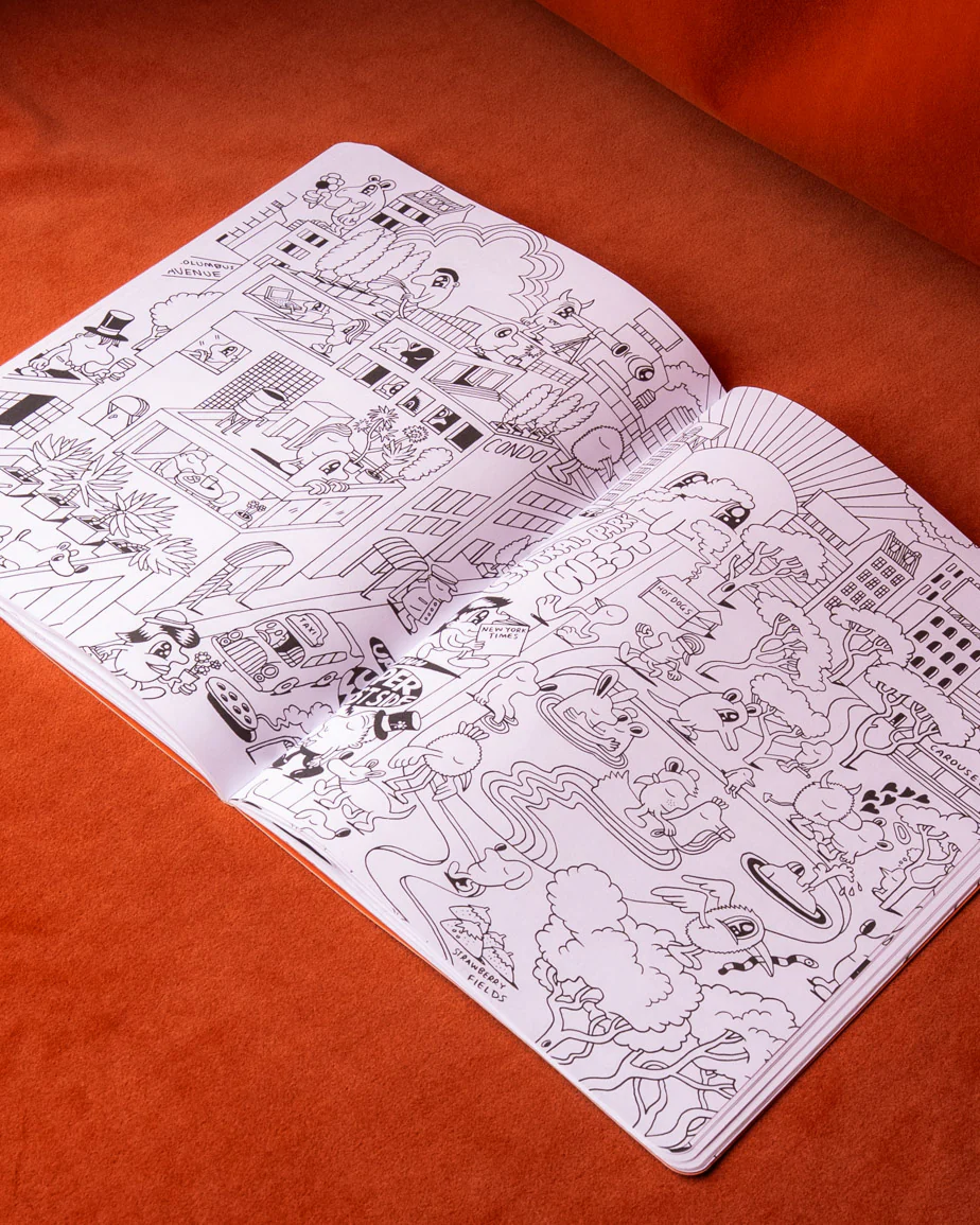 Jeremyville x Messina Colouring Book - Image 6