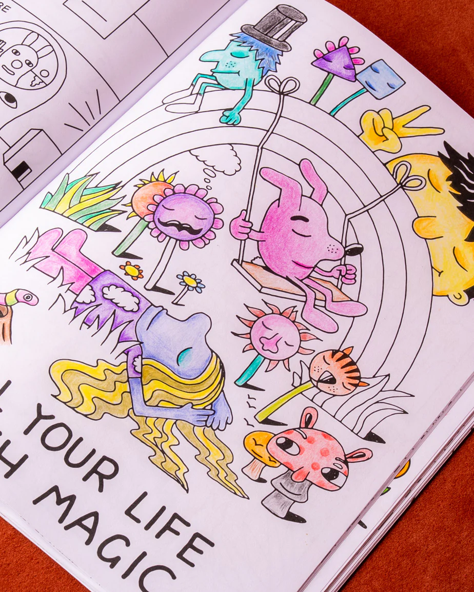Jeremyville x Messina Colouring Book - Image 8