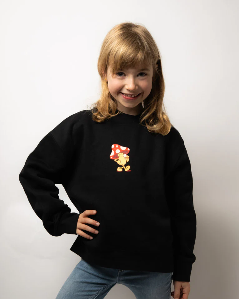 Kids Serial Chillers Pullover - Black - Image 3
