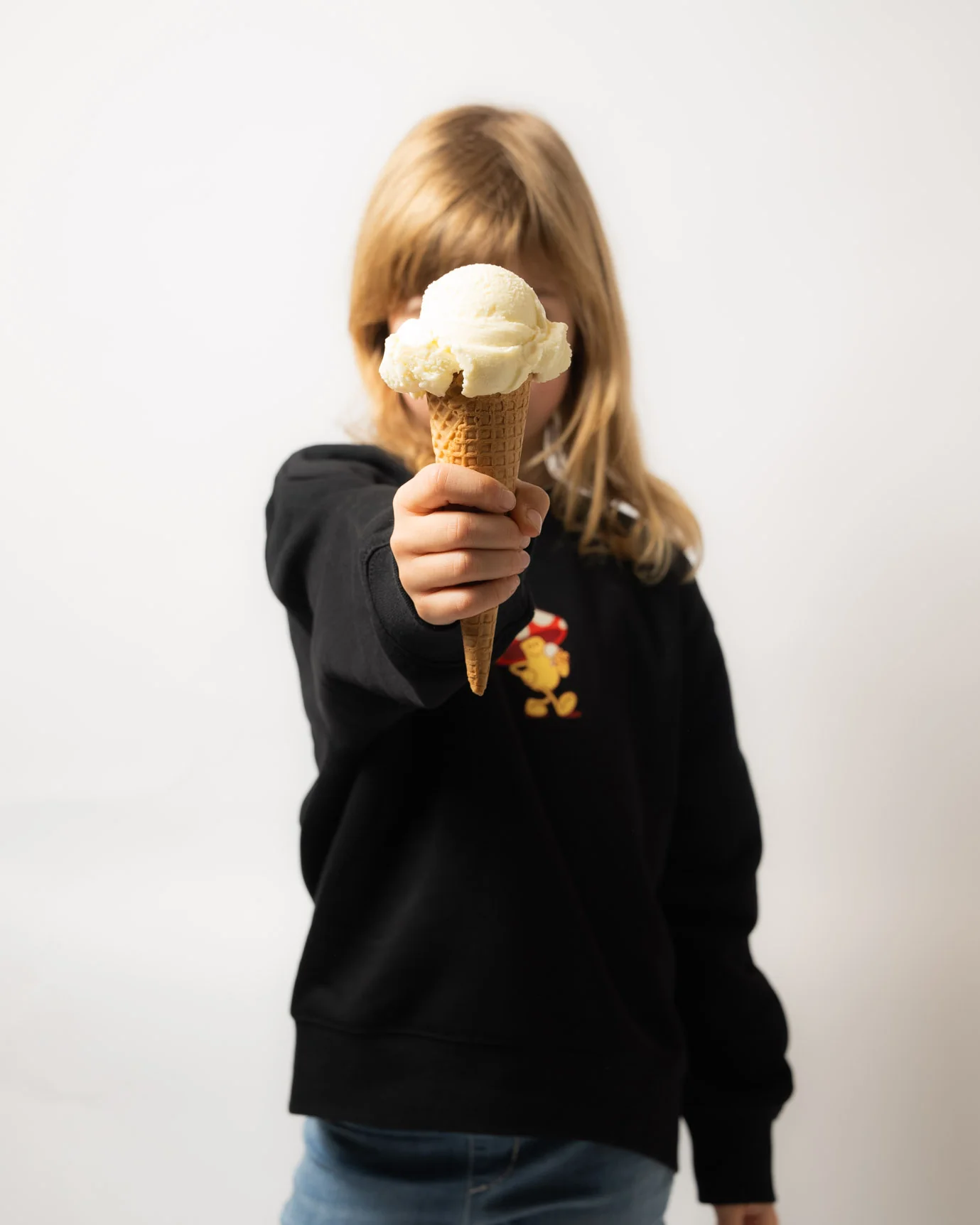 Kids Serial Chillers Pullover - Black - Image 4