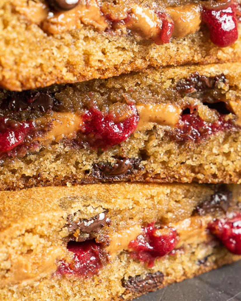 Peanut Butter Jelly Time Cookie Pie - Image 3