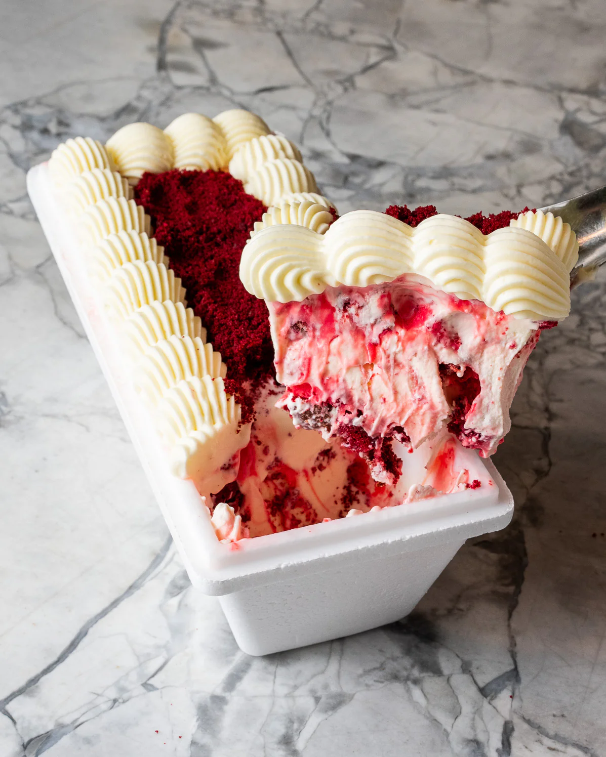 Valentine's Red Velvet Hot Tub - Image 2