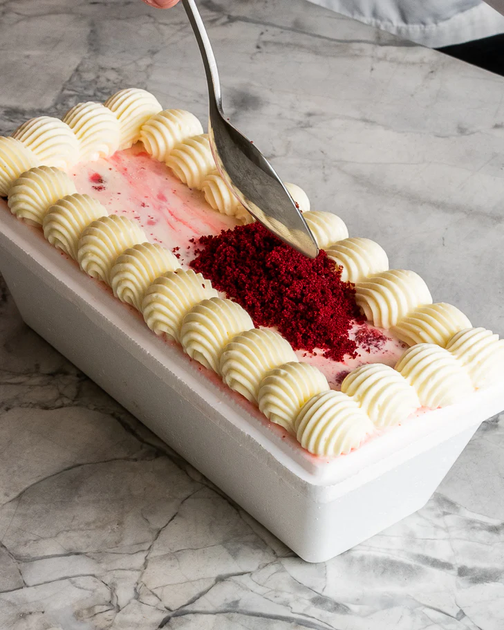 Valentine's Red Velvet Hot Tub - Image 3